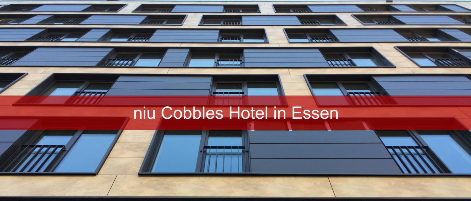 niu Cobbles Hotel in Essen