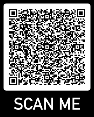 Ein QR code welche die Kontakdaten enthält.